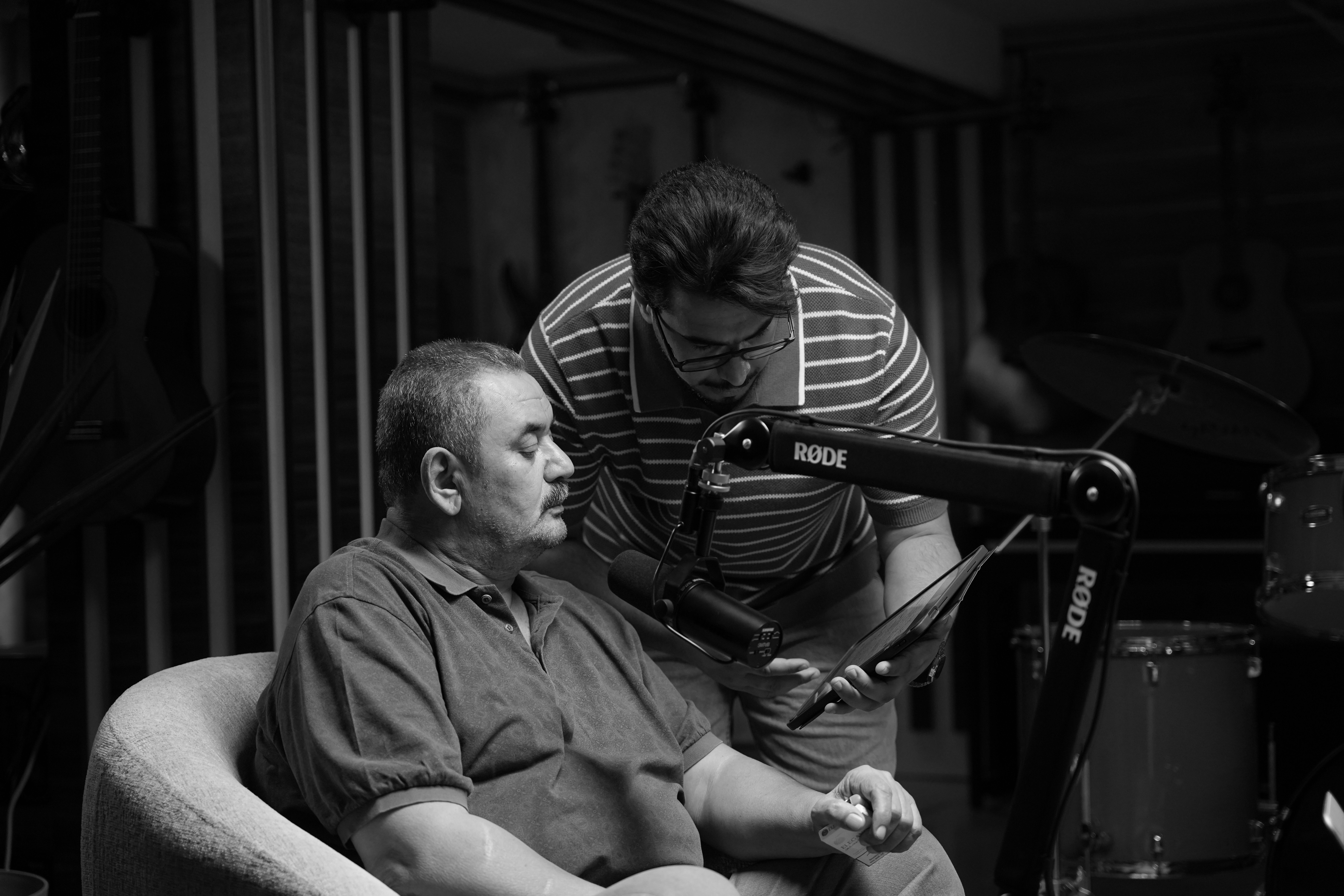 From the preparations of the music program (Dana Podcast)