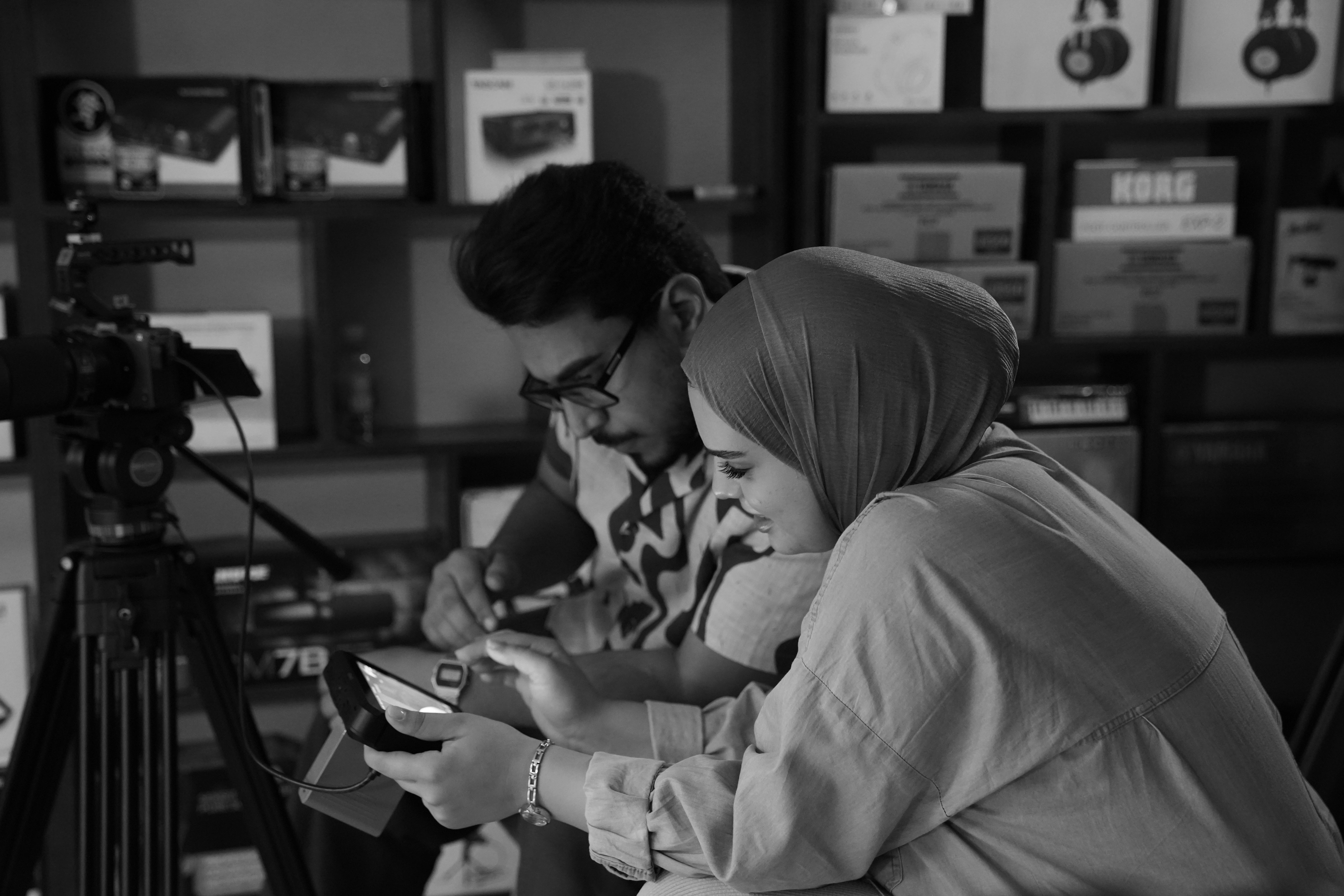From the preparations of the music program (Dana Podcast)